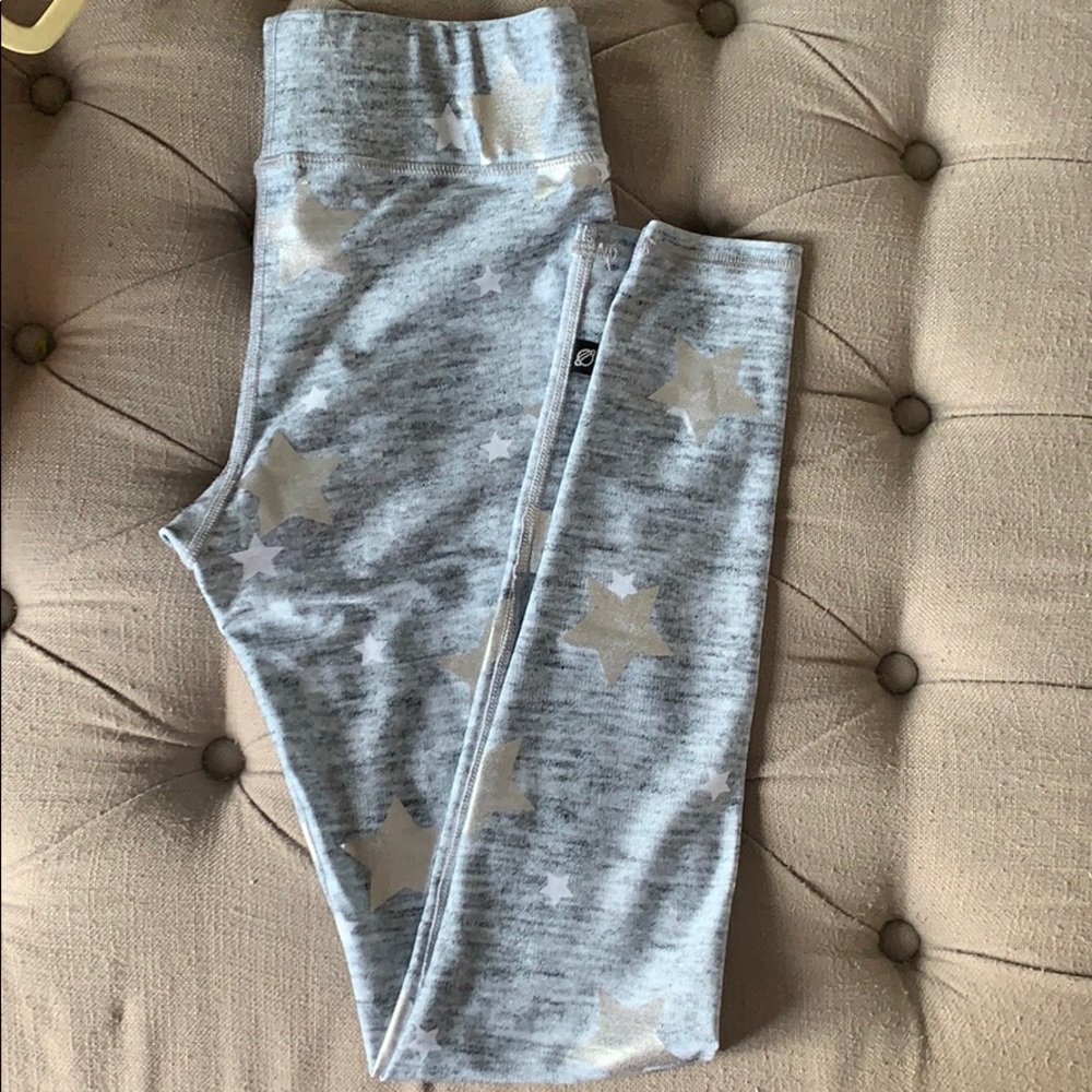 Terez Heathered Star Foil Balayage tights